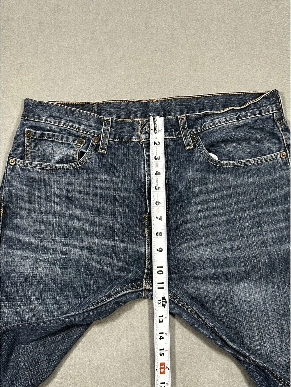 Levis 527 Bootcut Jeans Mens 34x30 Medium Wash Denim Classic Fit Waterless